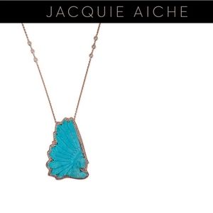 Jacque Aiche - Gold/Turquoise Necklace